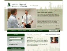 Tablet Screenshot of fhmc-mi.com